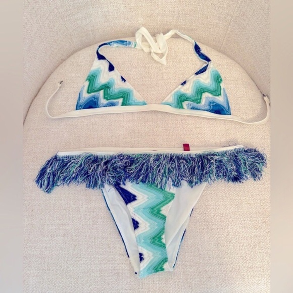 MISSONI MARE BIKINI SWIM SUIT SIZE 42 (S). Like new.